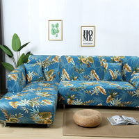 HKM-014291 Stretch Print Sofa Cover in Fashionable Design for Various Sizes