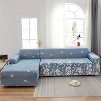 HKM-014291 Stretch Print Sofa Cover in Fashionable Design for Various Sizes