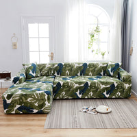 HKM-014291 Stretch Print Sofa Cover in Fashionable Design for Various Sizes