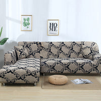 HKM-014291 Stretch Print Sofa Cover in Fashionable Design for Various Sizes