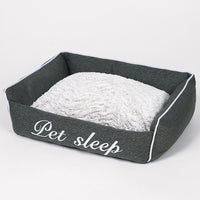 HKM-014419 Cozy Cloth Cat Litter Kennel Bed for Small Pets - Multiple Sizes Available