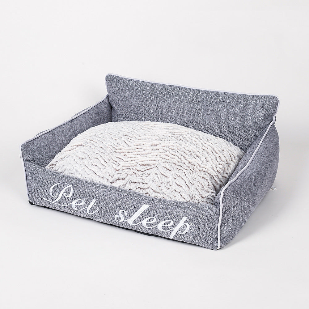 HKM-014419 Cozy Cloth Cat Litter Kennel Bed for Small Pets - Multiple Sizes Available
