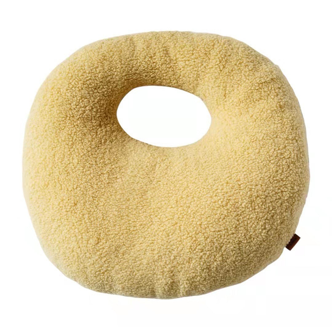 HKM-014419 Personality Plush Backrest Pillow in Briefcase, Dumpling Bag, and Round Bag Shapes