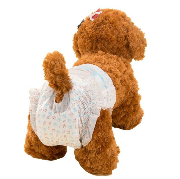 HKM-014547 Adjustable Male Dog Diapers 10-Pack - Soft, Breathable, Leak Protection, Antibacterial and Deodorant