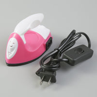HKM-014931 Mini Electric Iron for DIY Crafting and Rhinestone Application, Portable Handmade Tool, 180°C Heating