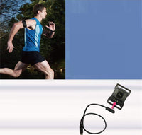 HKM-015123 Dual Mode Exercise Heart Rate Monitor Arm Band - Rechargeable, Waterproof, Bluetooth & ANT+ Compatible