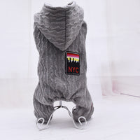 HKM-015251 Cozy Wool Sweater with Velvet Lining for All Pets
