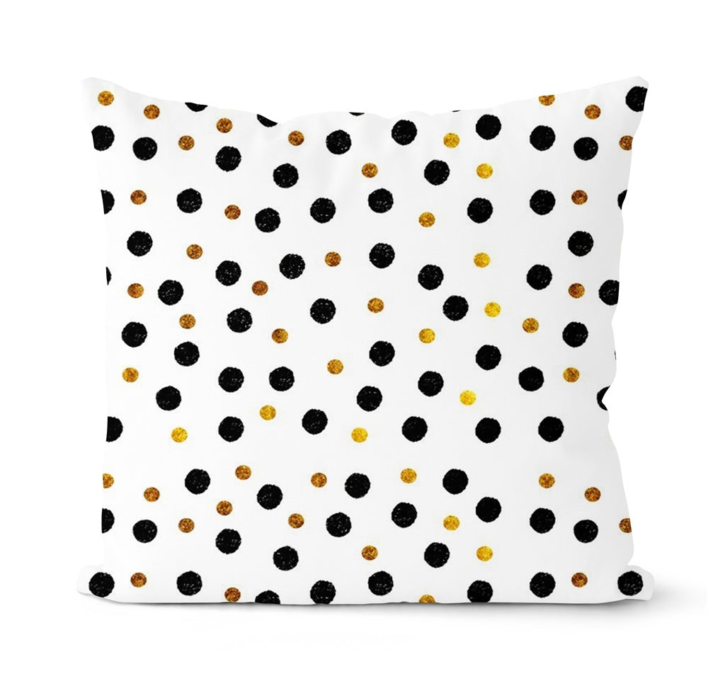 HKM-015827 Linen Peach Skin Super Soft Cushion Cover for Home and Outdoor Spaces, 45x45cm