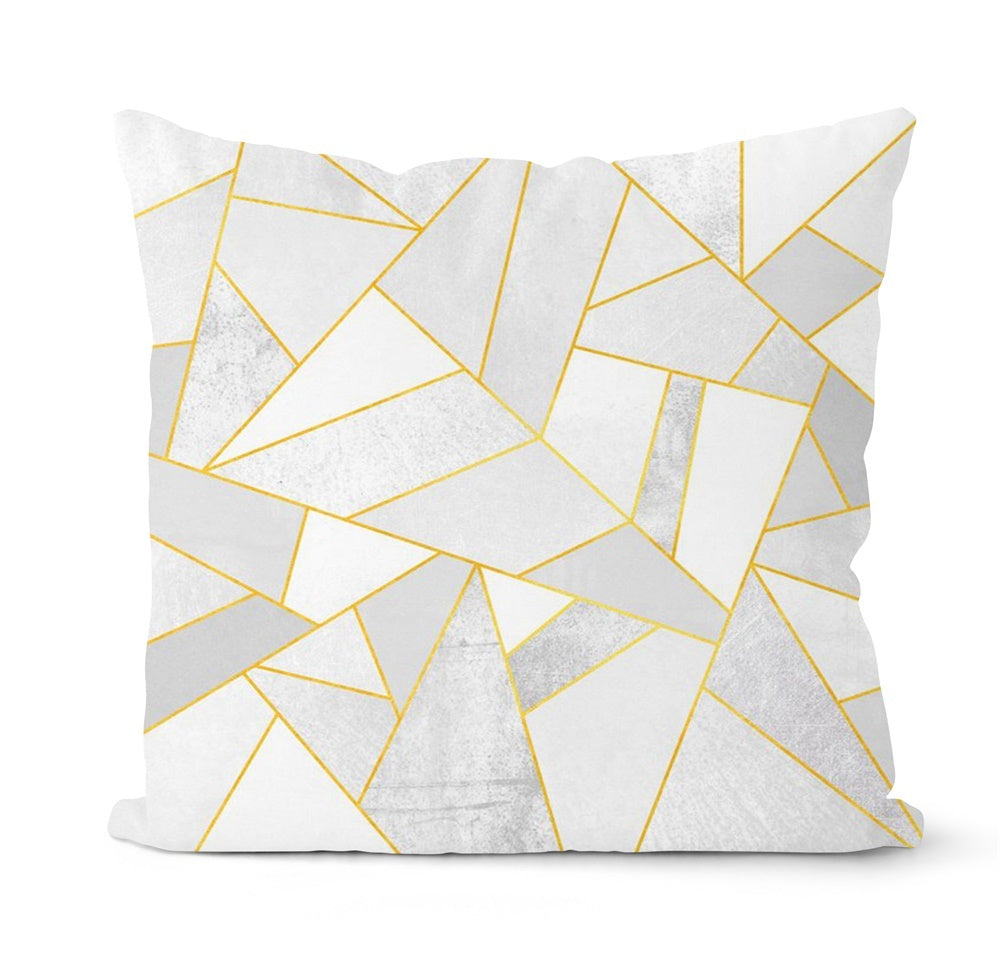 HKM-015827 Linen Peach Skin Super Soft Cushion Cover for Home and Outdoor Spaces, 45x45cm