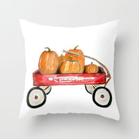 HKM-015891 Halloween Pumpkin Cushion Cover - American Country Style, Polyester Material with PP Cotton Filling