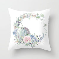 HKM-015891 Halloween Pumpkin Cushion Cover - American Country Style, Polyester Material with PP Cotton Filling