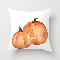 HKM-015891 Halloween Pumpkin Cushion Cover - American Country Style, Polyester Material with PP Cotton Filling