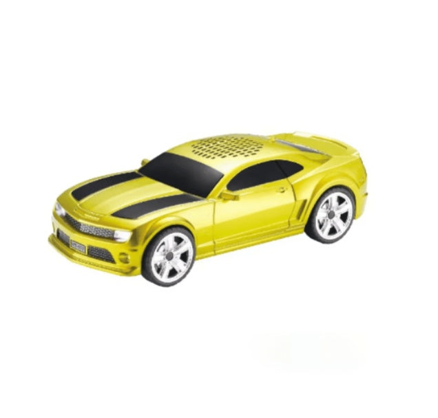 HKM-015955 Sports Car-Shaped Portable Bluetooth Speaker with LED Lights and Powerful Sound