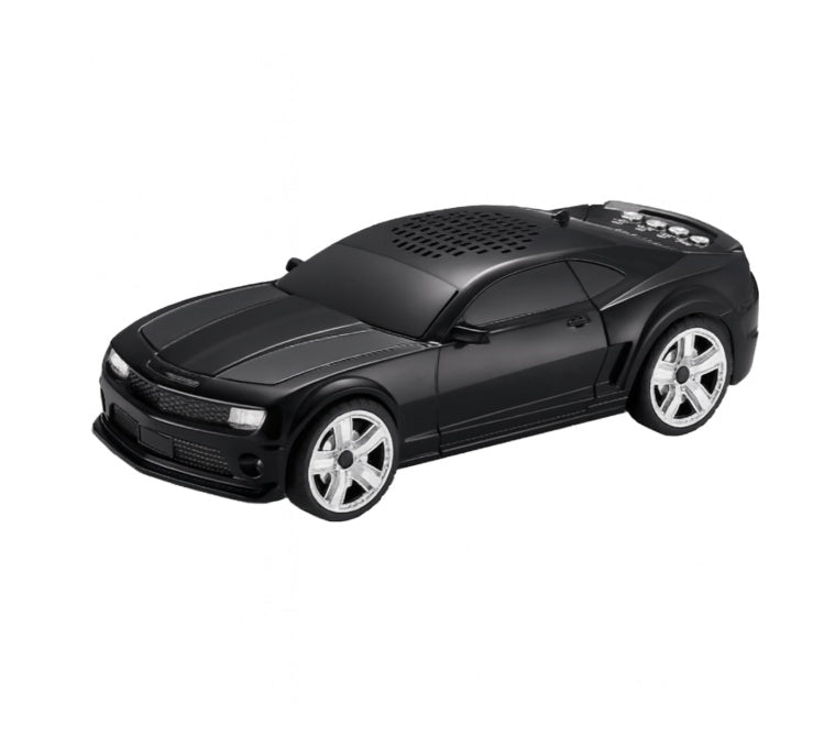 HKM-015955 Sports Car-Shaped Portable Bluetooth Speaker with LED Lights and Powerful Sound