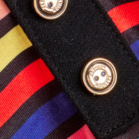 HKM-016275 Striped Polo Shirt for Pets - Stylish and Comfortable Sweater, Available in Multiple Sizes