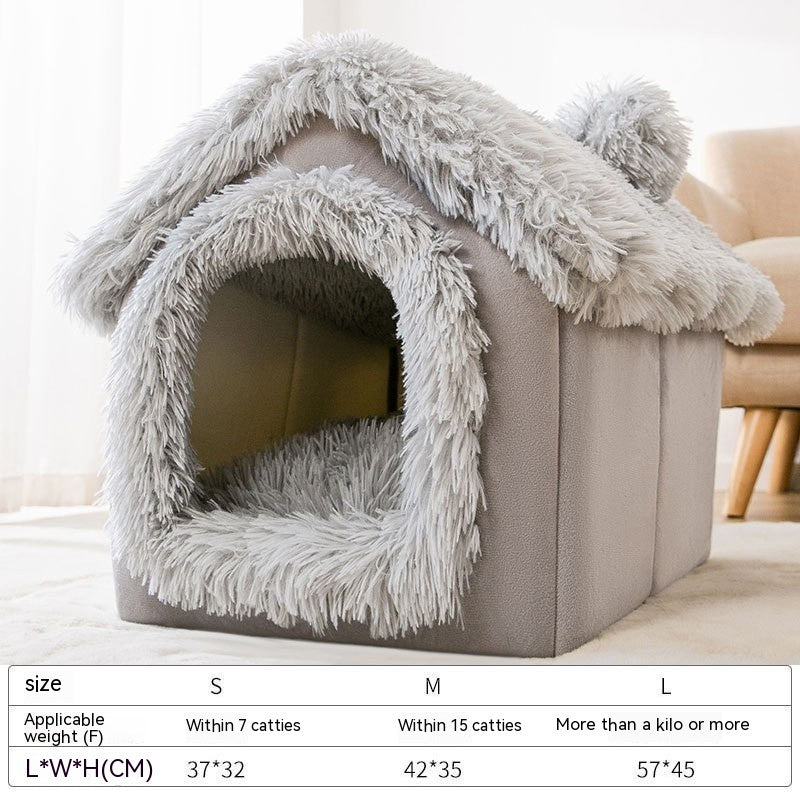 HKM-016403 Cozy Sponge Nest for Dogs and Cats in Various Fun Designs
