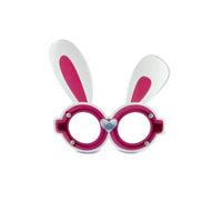 HKM-016595 Easter Cartoon Rabbit Egg PVC Glasses for Children's Party Decoration and Photo Props