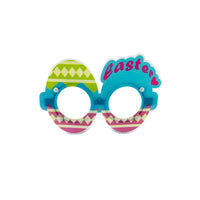 HKM-016595 Easter Cartoon Rabbit Egg PVC Glasses for Children's Party Decoration and Photo Props
