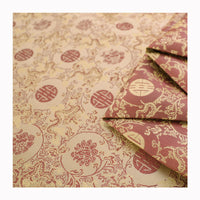 HKM-016595 Nylon Handmade Silk Satin Brocade Fabric for Skirts, Shirts, Wedding Dresses, and More - 90cm Wide, 190g/㎡