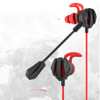 HKM-016659 In-ear Gaming Headset with Microphone and 3.5mm L-bend Plug - Ideal for Mobile and Music Use