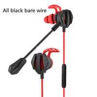 HKM-016659 In-ear Gaming Headset with Microphone and 3.5mm L-bend Plug - Ideal for Mobile and Music Use