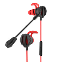 HKM-016659 In-ear Gaming Headset with Microphone and 3.5mm L-bend Plug - Ideal for Mobile and Music Use