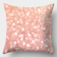 HKM-016723 Geometric Design Peach Skin Fabric Cushion - European Style 44x44cm