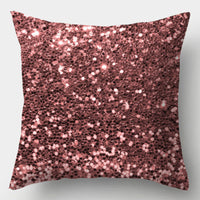 HKM-016723 Geometric Design Peach Skin Fabric Cushion - European Style 44x44cm