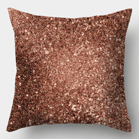 HKM-016723 Geometric Design Peach Skin Fabric Cushion - European Style 44x44cm