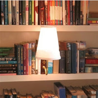 HKM-017043 Christmas Classic Literary USB Lamp - Cozy Book Decor Light