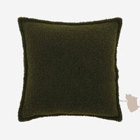 HKM-017043 Lamb Plush Pillow Cushions for Cozy Autumn and Winter Living Rooms