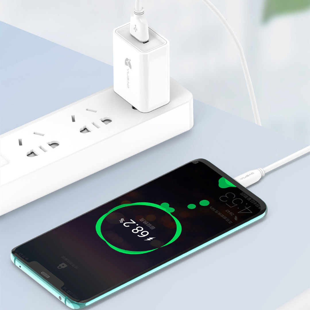 HKM-017107 Universal 2.1A USB Mobile Phone Charger with Explosion-Proof Protection