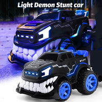 HKM-017171 Wacky Grimacing Remote Control Stunt Vehicle for Boys - 2.4G RC Truck for Indoor and Outdoor Fun