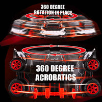 HKM-017171 Wacky Grimacing Remote Control Stunt Vehicle for Boys - 2.4G RC Truck for Indoor and Outdoor Fun