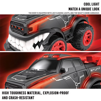 HKM-017171 Wacky Grimacing Remote Control Stunt Vehicle for Boys - 2.4G RC Truck for Indoor and Outdoor Fun