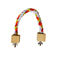 HKM-017363 Parrot Climbing Rope Toy Bird Swing Rings
