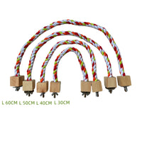 HKM-017363 Parrot Climbing Rope Toy Bird Swing Rings