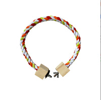 HKM-017363 Parrot Climbing Rope Toy Bird Swing Rings