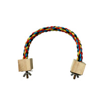HKM-017363 Parrot Climbing Rope Toy Bird Swing Rings