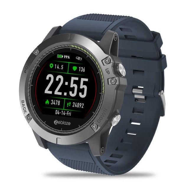 HKM-017427 VIBE 3 HR 3D SmartWatch with Heart Rate Monitor, Waterproof, Sleep & Motion Tracking