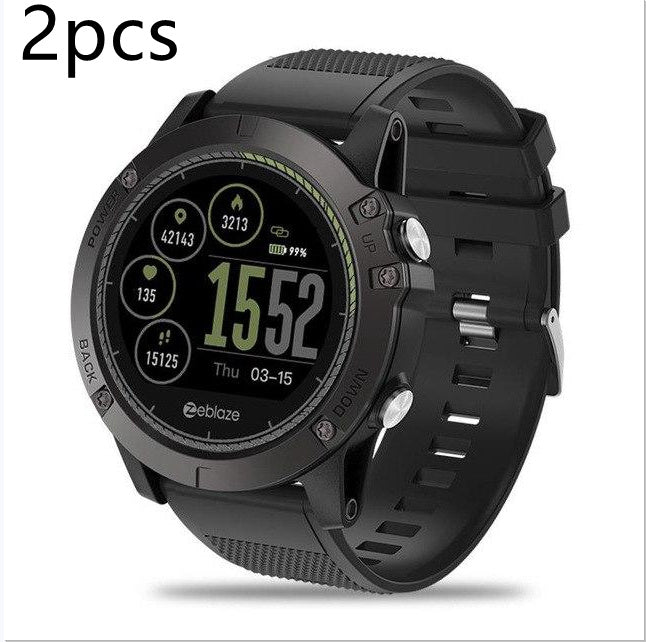 HKM-017427 VIBE 3 HR 3D SmartWatch with Heart Rate Monitor, Waterproof, Sleep & Motion Tracking