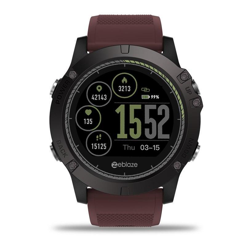 HKM-017427 VIBE 3 HR 3D SmartWatch with Heart Rate Monitor, Waterproof, Sleep & Motion Tracking
