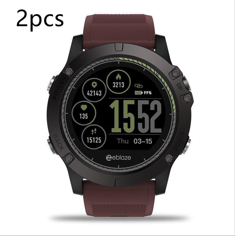 HKM-017427 VIBE 3 HR 3D SmartWatch with Heart Rate Monitor, Waterproof, Sleep & Motion Tracking