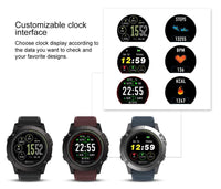 HKM-017427 VIBE 3 HR 3D SmartWatch with Heart Rate Monitor, Waterproof, Sleep & Motion Tracking
