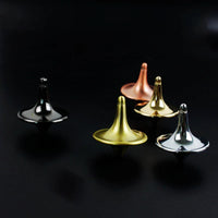 HKM-017491 Classic Metal Spinning Top Toy for Stress Relief and Fun, Suitable for Ages 3 and Up