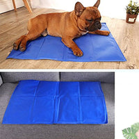 HKM-017939 Cooling Gel Pet Pad for Small and Medium Dogs and Cats, Waterproof and Foldable Mat, Ideal for Summer Use