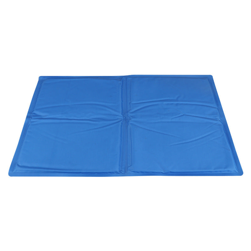HKM-017939 Cooling Gel Pet Pad for Small and Medium Dogs and Cats, Waterproof and Foldable Mat, Ideal for Summer Use
