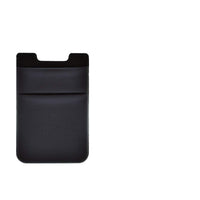 HKM-018003 Black Lycra Adhesive Card Holder for Mobile Phones - Stylish and Durable Accessory