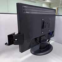HKM-018131 Computer Screen Side Mobile Phone Holder - Fits Displays Up to 25mm Edge Thickness, ABS Material