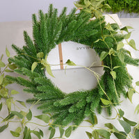 HKM-018195 Realistic Christmas Tree Pine Needle Simulation Decoration - 24cm Length, 8cm Width